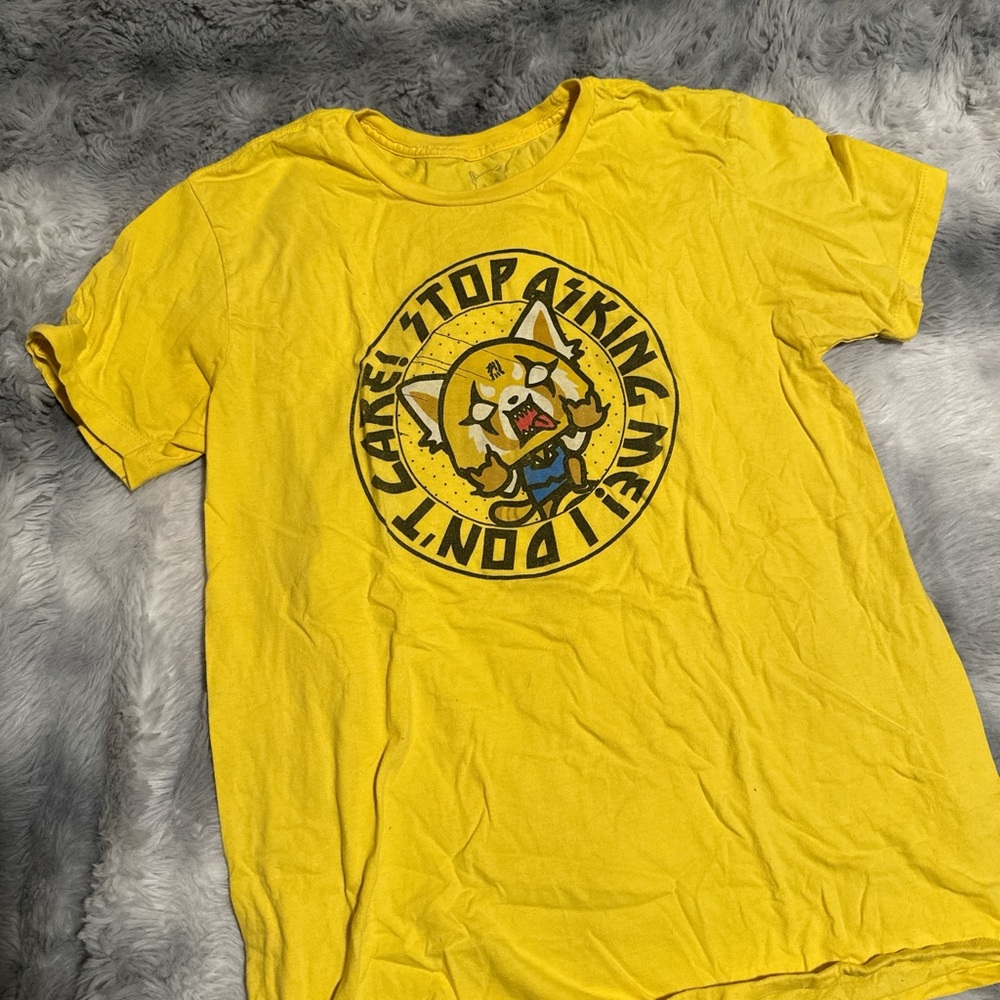 Yellow Aggretsuko Graphic T-Shirt